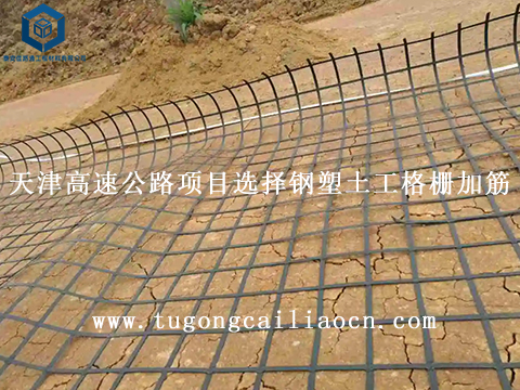 天津高速公路项目选择钢塑土工格栅加筋